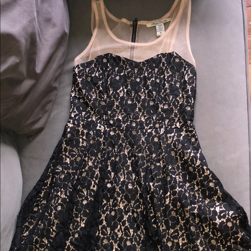 Black & Nude formal dress